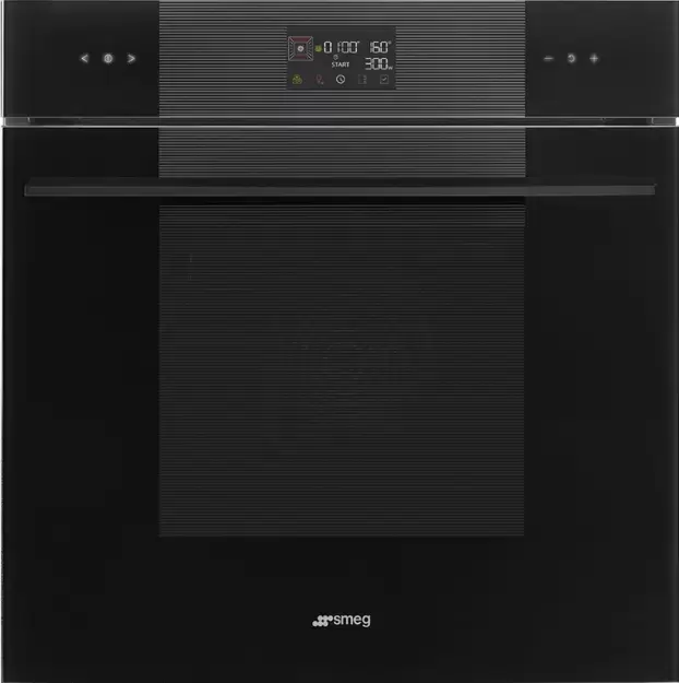 SMEG SO6102M2B3 Многофункциональный духовой шкаф, комбинированный с микроволновой печью, 60 см, 11 ф
