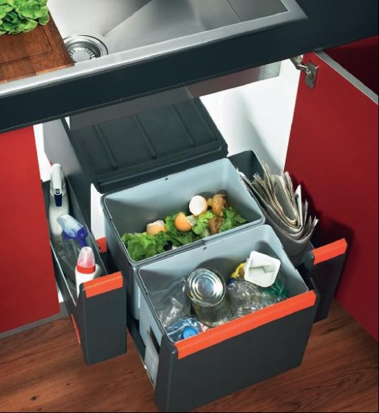 Сортер CUBE 41 ручн 2х18л 134.0055.270