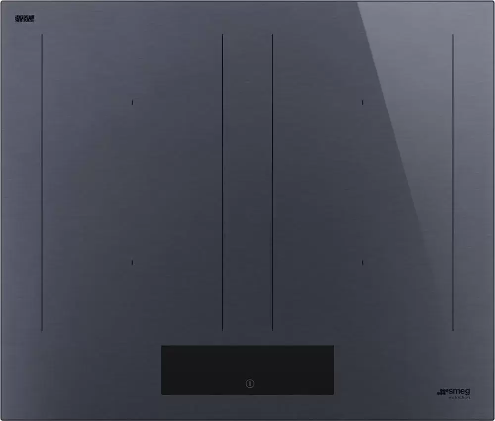 SMEG SIM1644DG Индукционная варочная панель, 60 см, прямой край, цвет Neptune grey