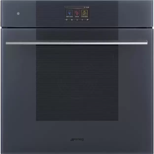 SMEG SOP6104TPG Многофункциональный духовой шкаф с пиролизом, 60 см, 10 функций, цвет Neptune Grey