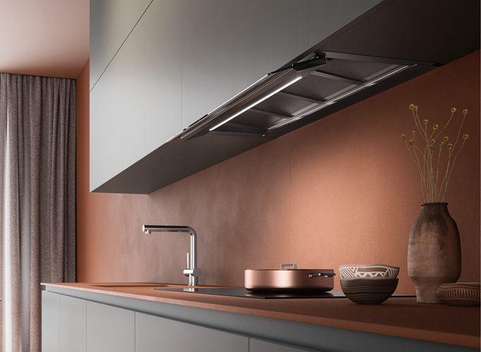 Встраиваемая вытяжка VIRGOLA TOUCH BLACK 60 Falmec