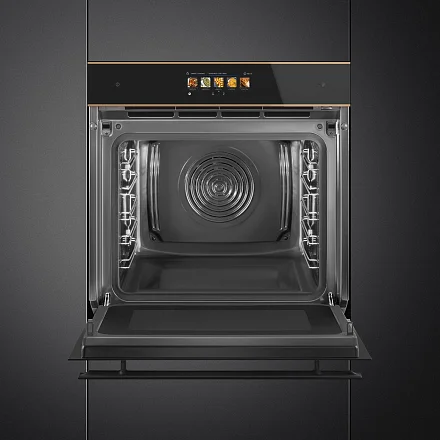 SMEG SO6606WAPNR Многофункциональный духовой шкаф с технологией Multitech и SmegConnect, 60 см, 25 ф