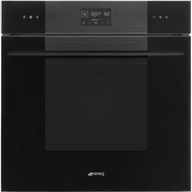 SMEG SOP6102TB3 Многофункциональный духовой шкаф с пиролизом, 60 см, 10 функций, стекло Deep Black (