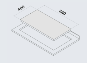 Варочная панель PIANO INDUZIONE 88x40 Panoramic
